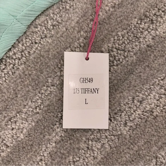 NWT Gold Hawk 100% Silk Beaded Lace Trim Camisole Tiffany Boho Fairy Women’s L - Picture 10 of 10